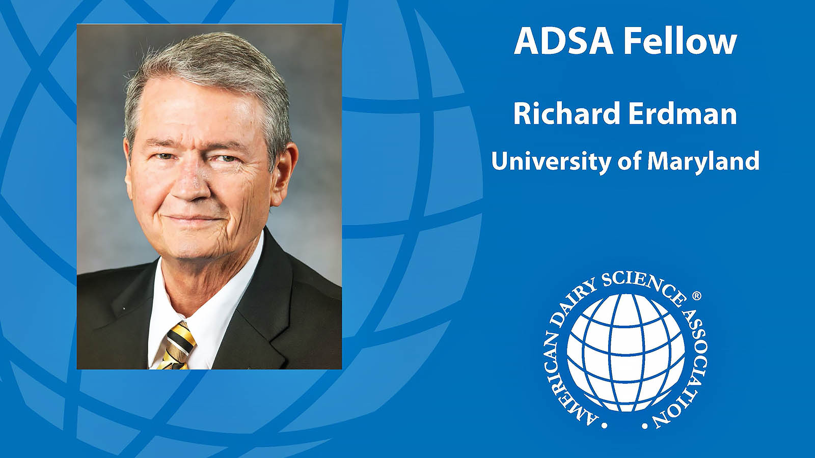 Dr. Richard Erdman ADSA Fellow Slide